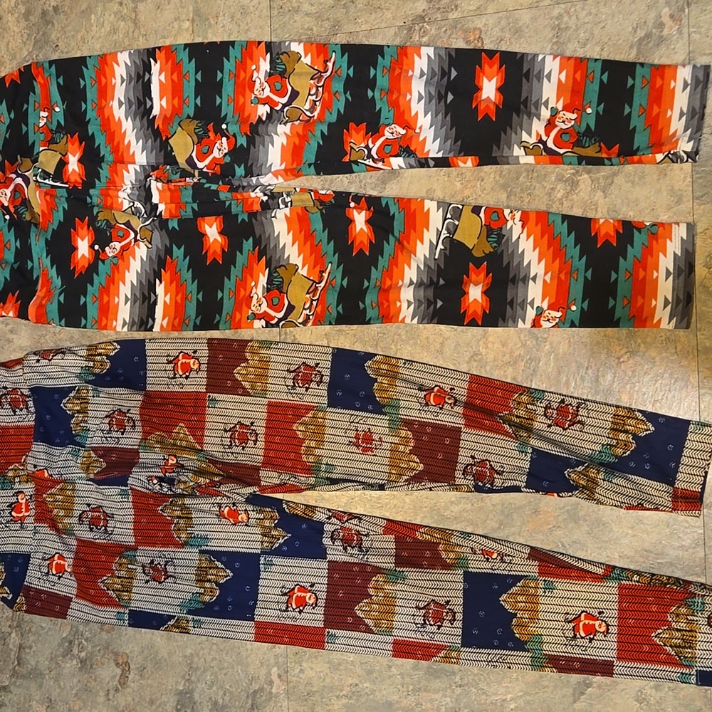 Womans Christmas Leggings